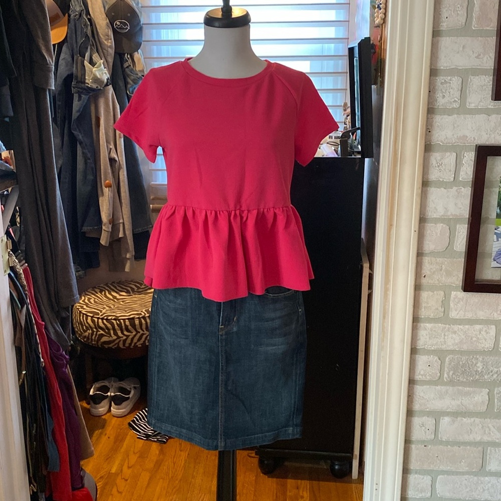 Peplum blouse